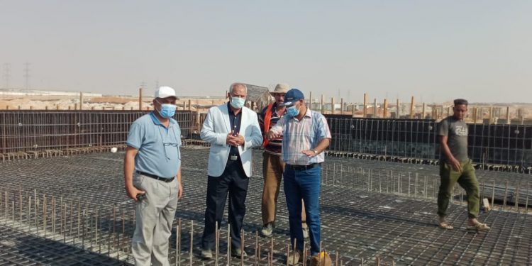 مسئولو “الإسكان” يتفقدون أعمال تنفيذ محطة رفع مياه شرب جديدة بمدينة بدر