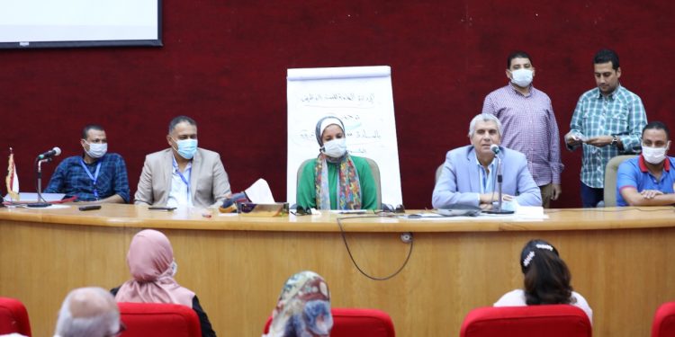 مياه المنيا: ورشة عمل لمديرى عموم إدارات التدريب بالشركات التابعة