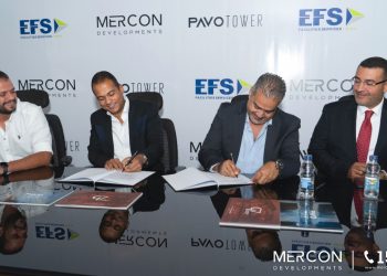 ميركون للتطوير العقارى تتعاقد مع EFS لإدارة وتشغيل مشروعى “بافو تاور” و ” G7