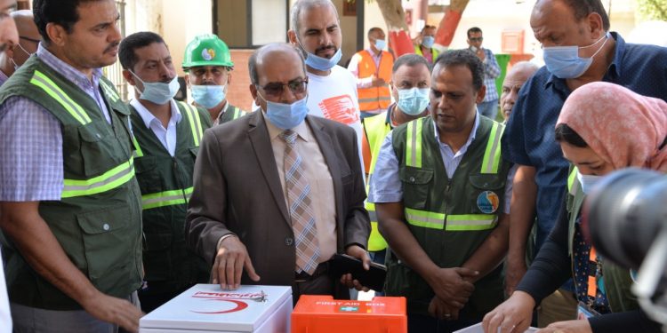 رئيس مياه الاسكندرية يتابع استعدادات الشركة لاستقبال موسم الأمطار