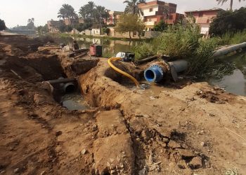 مياه القناة: إحلال وتجديد خط طرد محطة مياه فايد الكبرى