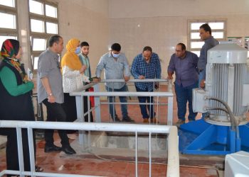جولة تفقدية لرئيس شركة مياه الشرقية لمتابعة الحالة الفنية للمحطات