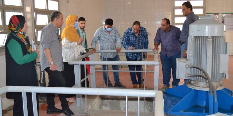 جولة تفقدية لرئيس شركة مياه الشرقية لمتابعة الحالة الفنية للمحطات