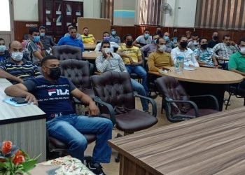 مياه المنوفية: تنفيذ دورات تدريبية للعاملين بالشركة في مختلف التخصصات
