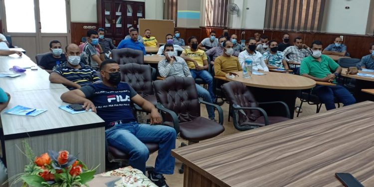 مياه المنوفية: تنفيذ دورات تدريبية للعاملين بالشركة في مختلف التخصصات