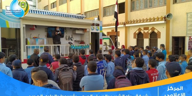 مياه أسيوط: تغطية شاملة لكافة القطاعات بالحملات التوعوية