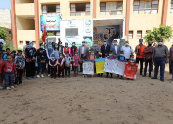 حملات للتوعية المائية ومشروعات “حياة كريمة” ومخاطر كورونا بقرية الكرم بأبو قرقاص بالمنيا