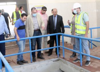جولة تفقدية لرئيس مياه الغربية لمتابعة الحالة الفنية للمحطات
