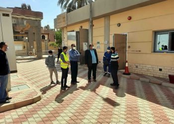 رئيس مياه سوهاج يتفقد محطات المياه بمركز طما ويؤكد على ضرورة تأمين بيئة العمل