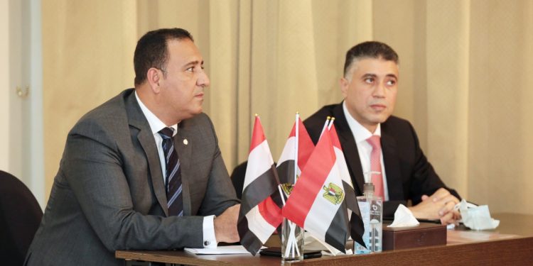 جانب من جلسة حول العاصمة الإدارية باكسبو 2020