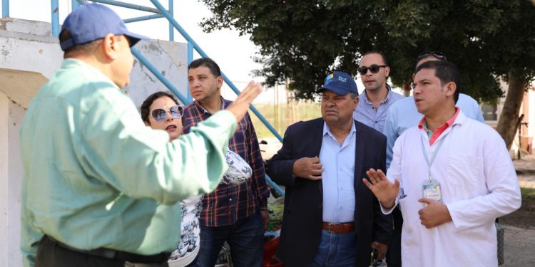 مياه المنيا جولات ميدانية لمتابعة مشروعات حياه كريمة وأعمال الإحلال والتجديد بالعدوة