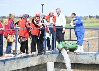 مياه دمياط وروتارى القاهرة يفتتحان وحدة الترشيح الطبيعى (RBF) لاستخدام المياه الجوفية