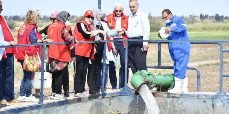 مياه دمياط وروتارى القاهرة يفتتحان وحدة الترشيح الطبيعى (RBF) لاستخدام المياه الجوفية