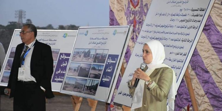 رسلان يتفقد محطة الصعايدة بتكنولوجيا RBF على هامش اليوم العالمى للمدن