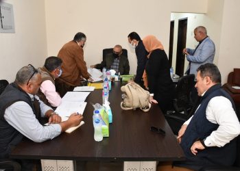 وزير الإسكان يعقد اجتماعا بمقر جهاز مدينة المنصورة الجديدة لمتابعة الموقف التنفيذى للمشروعات المختلفة