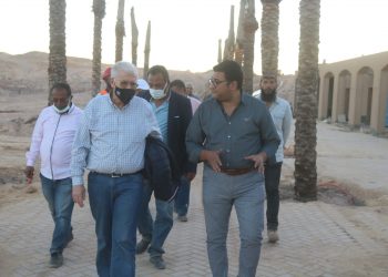 جانب من الزيارة