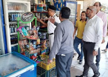 جانب من حملة الإزالة