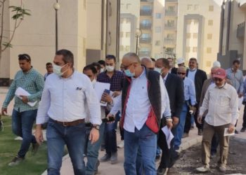 “الإسكان” يقومون بجولة موسعة بمشروعات مدينة ناصر الجديدة “غرب أسيوط”