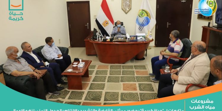 مياه أسيوط: متابعات ميدانية لمشروعات “حياة كريمة” بحضور ممثلي القابضة.. والتشديد على الالتزام بالجدول الزمني