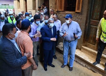 مياه المنيا: جولات ميدانية لمتابعة مشروعات حياة كريمة ومحطات مياه الشرب والصرف الصحى بديرمواس