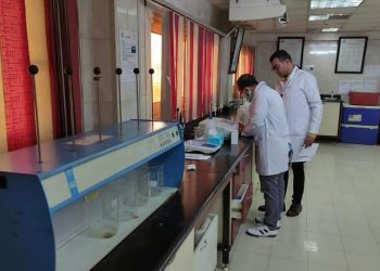 مياه الجيزة: إعتماد شهادة الأيزو الدولية لمعمل جزيرة الدهب