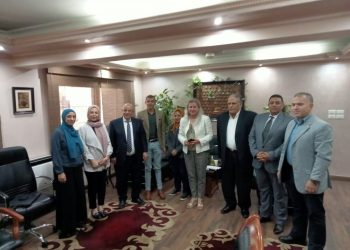 وفد الاتحاد الأوروبي يشيد بمعامل ومراكز خدمة عملاء مياه القاهرة