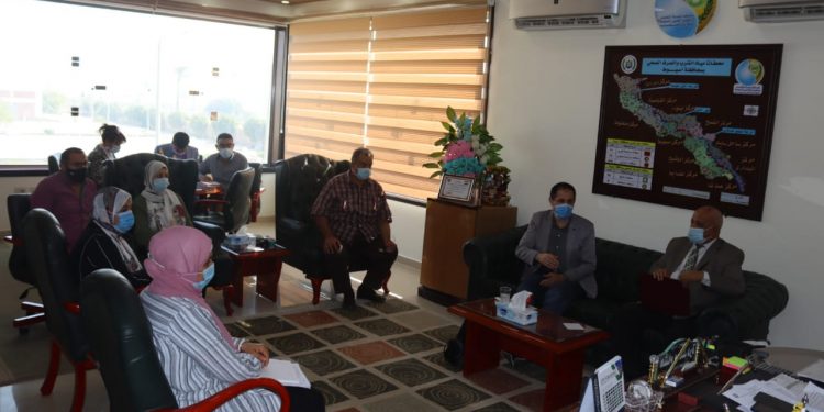 درة يعقد إجتماعاً لمتابعة تطبيق برنامج الساب SAP