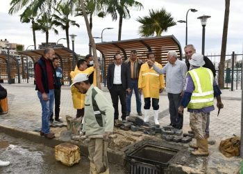 “مياه دمياط”: رفع درجة الاستعداد القصوي لمواجهة الأمطار وموجة الطقس السيئ