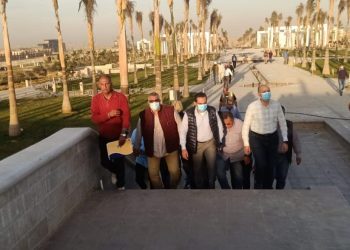 جانب من الزيارة