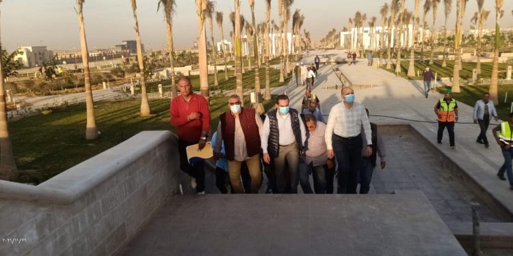 جانب من الزيارة