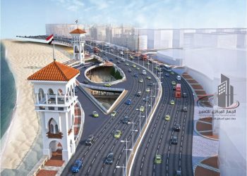 مخطط طريق أنور السادات بالمنتزه