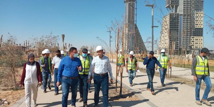بمشروع الحدائق المركزية “كابيتال بارك” بالعاصمة الإدارية