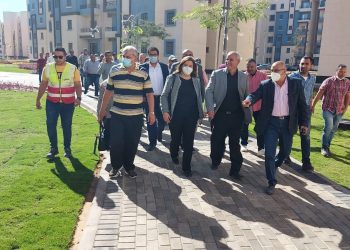 مى عبدالحميد خلال الجولة