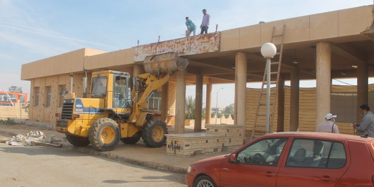 جانب من إزالة المخالفات