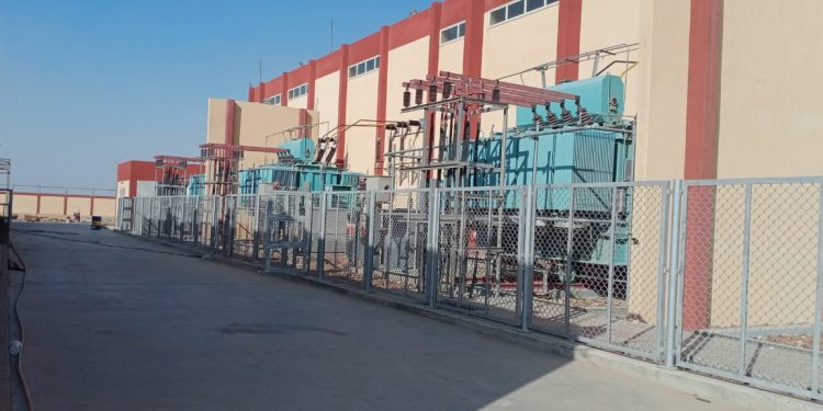 محطة الكهرباء فى مدينة بدر