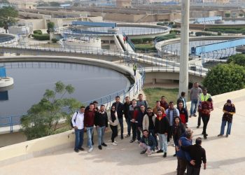 جانب من الزيارة