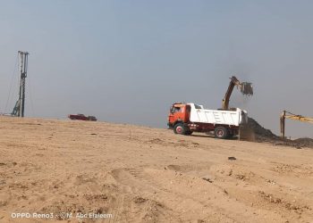 مسئولو جهاز العبور يتفقدون سير العمل بمشروع الغلق الآمن لمقلب السلام العمومي