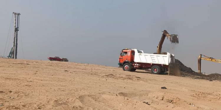 مسئولو جهاز العبور يتفقدون سير العمل بمشروع الغلق الآمن لمقلب السلام العمومي