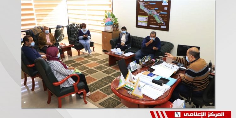 مياه أسيوط تعقد اجتماعاً لمتابعة الموقف التنفيذي للمشروعات القائمة
