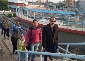 مياه الشرقية: جولة تفقدية لمتابعة سير العمل بفرع منيا القمح