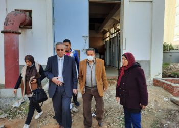 مياه دمياط: جولة تفقدية لرئيس الشركة لمتابعة الحالة الفنية وانتظام سير الأعمال