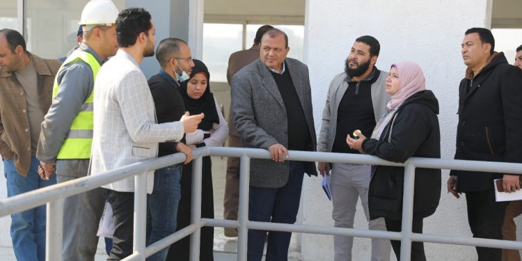 مياه المنيا: جولات ميدانية لمتابعة مشروعات حياة كريمة بمركزي ملوي وديرمواس