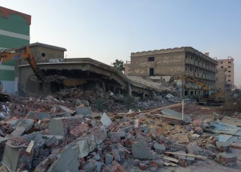 جانب من حملة جهاز 6 أكتوبر لإزالة المخالفات