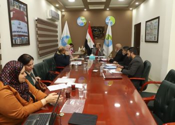 مياه أسيوط تعقد إجتماعا لتسكين العمالة طبقاً للمسميات الوظيفية بحضور ممثلي الشركة القابضة