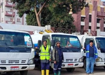 فرق متابعة ميدانية ورفع درجة الاستعداد القصوى لمواجهة مياه الأمطار المحتملة بسوهاج