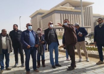 جانب من الزيارة