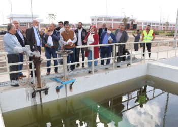 محطة صرف صحي السادات