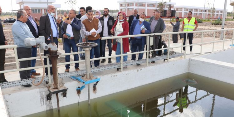 محطة صرف صحي السادات