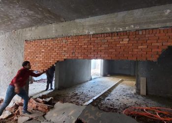 جانب من حملة الإزالة