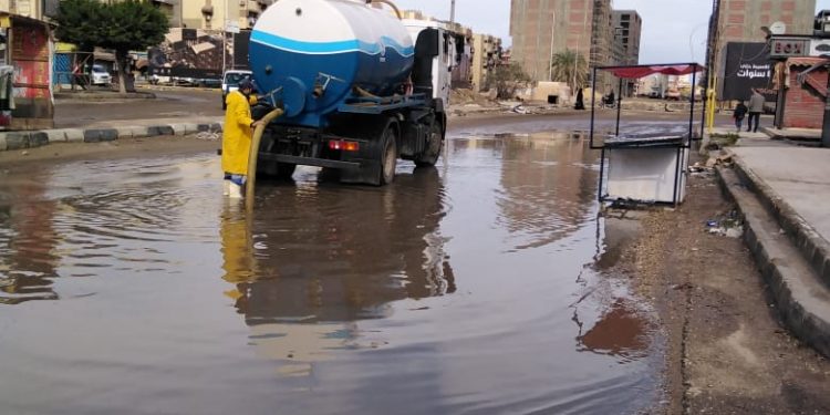 مياه القناة : استمرار رفع حالة الطوارئ بمحافظات القناة الثلاثة بسبب الأمطار